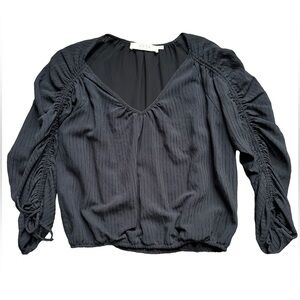 ASTR The Label Blouse Black Size Medium